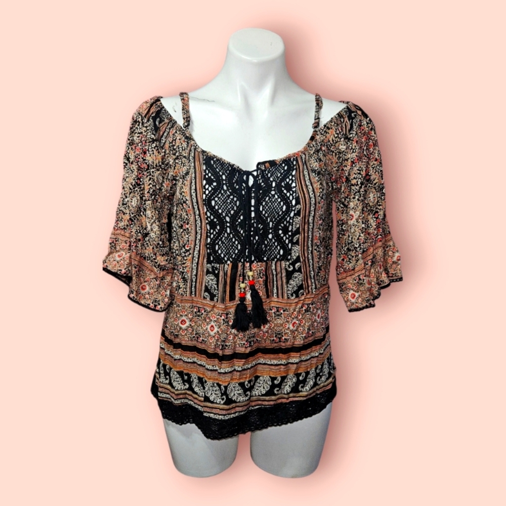 Angie Bohemian Blouse